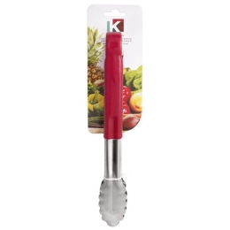 Λαβίδα Κρεατικών Ανοξείδωτη UR60385425 25cm Red  K-Professional Μέταλλο,Πλαστικό
