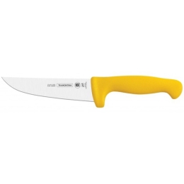 Μαχαίρι Κρέατος TR24607050 25cm Από Ανοξείδωτο Ατσάλι Silver-Yellow Tramontina Ανοξείδωτο Ατσάλι