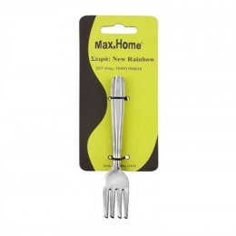 Πιρουνάκια (Σετ 6Τμχ.) New Rainbow JD15441006 1.5mm  Inox Max Home Ανοξείδωτο Ατσάλι