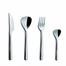 Μαχαιροπίρουνα (Σετ 30Τμχ.) Canada 18/0 CO08323030 4.0mm Inox  Comas 30 τμχ Ανοξείδωτο Ατσάλι