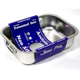Ταψί Ορθογώνιο Patented ST11161000 30x22cm 18/10 Inox Max Home Ανοξείδωτο Ατσάλι