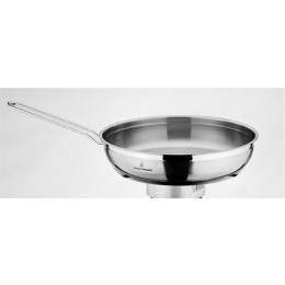 Τηγάνι χωρίς Καπάκι Soft YMS00200528 28x5cm Inox 18/10 Max Home 28cm Ανοξείδωτο Ατσάλι