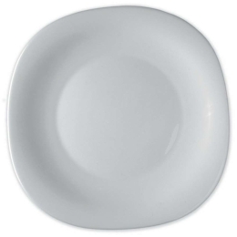 Πιάτο Ρηχό Οπαλίνα Parma BR01316500 27x27cm White Bormioli Rocco Οπαλίνα