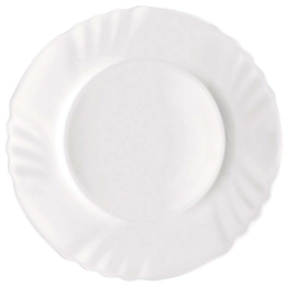 Πιάτο Ρηχό Οπαλίνα Ebro BR01330026 Φ26cm White Bormioli Rocco Οπαλίνα