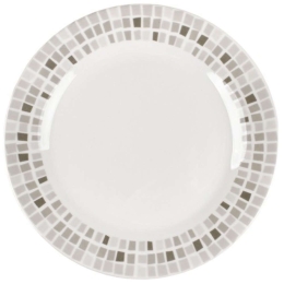 Πιάτο Ρηχό Πορσελάνινο Mosaic NW16110001 Φ24cm White Max Home Πορσελάνη