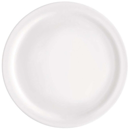 Πιάτα Ρηχά Πορσελάνινα (Σετ 6Τμχ.) Performa BR01311400 Φ24 White Bormioli Rocco Πορσελάνη