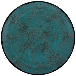 Πιάτο Ρηχό Πορσελάνινο Teal PR18274801 27cm Turquoise Oriana Ferelli® Πορσελάνη