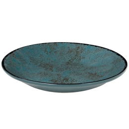 Πιάτο Βαθύ Πορσελάνινο Teal PR18274802 23cm Turquoise Oriana Ferelli® Πορσελάνη
