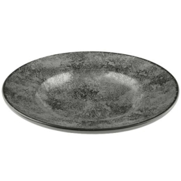 Πιάτο Pasta Πορσελάνινο PR18274624 27cm Grey Oriana Ferelli® Πορσελάνη