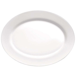 Πιατέλα Οβάλ Οπαλίνα Toledo BR03116630 30cm White Bormioli Rocco Οπαλίνα