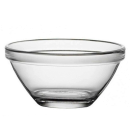 Σαλατιέρα Γυάλινη Pompei BR01719128 Φ20cm Clear Bormioli Rocco Γυαλί