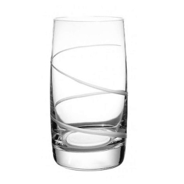 Ποτήρι Σωλήνα Σερπαντίνα CLX25015021 380ml Clear Από Κρύσταλλο Βοημίας Κρύσταλλο