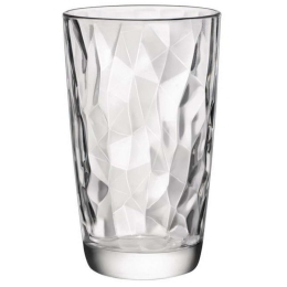 Ποτήρι Σωλήνα Diamond BR00125401 470ml Clear Bormioli Rocco Γυαλί