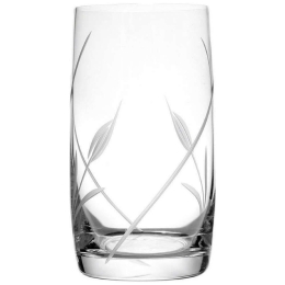 Ποτήρι Σωλήνα Calla Ideal CLX25015061 380ml Clear Από Κρύσταλλο Βοημίας Κρύσταλλο