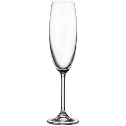 Ποτήρι Κολωνάτο Ούζου Colibri CTB03202022 220ml Clear Από Κρύσταλλο Βοημίας Κρύσταλλο