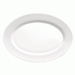 Ραβιέρα Οβάλ Toledo BR03116622 22cm Από Γυαλί Οπαλίνης White Bormioli Rocco Πορσελάνη