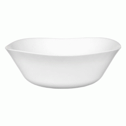 Σαλατιέρα Parma BR01716534 24x24 Από Γυαλί Οπαλίνης White Bormioli Rocco Small Γυαλί