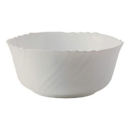 Σαλατιέρα Ebro BR01730023 Φ23cm Από Γυαλί Οπαλίνης White Bormioli Rocco Small Γυαλί