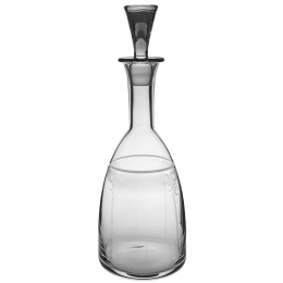 Καράφα Με Πώμα Elisabeth-Q8106/S CLX08106090 1000ml Κρυστάλλινη Clear Βοημίας Κρύσταλλο