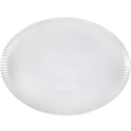 Πιατέλα Οβάλ PR00700536 36cm White Oriana Ferelli® Πορσελάνη