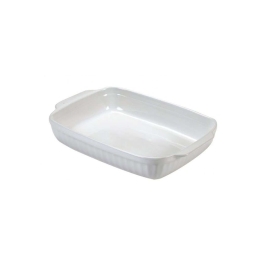 Ταψί Ορθογώνιο Ceramica C00TC7 GU00007036 36x24x6cm White Guardini Κεραμικό