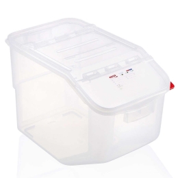 Φαγητοδοχείο AR00000918 56,5x34x40cm 50lt Clear Araven Πολυαιθυλένιο