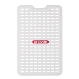 Σχάρα Δοχείων Τροφίμων GN 1/1 AR00000256 47x26,5x2cm Clear Araven Πολυαιθυλένιο