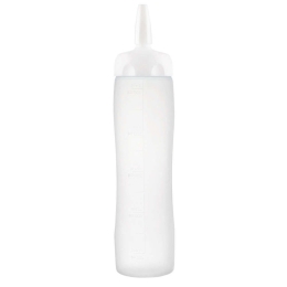 Μπουκάλι Σάλτσας AR00001377 Φ6x26,1cm 500ml Clear Araven Πλαστικό