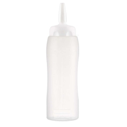Μπουκάλι Σάλτσας AR00001378 Φ7,5x25,1cm 750ml Clear Araven Πλαστικό