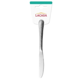 Μαχαίρι Φαγητού Luna (Σετ 2Τμχ) CO07155002 22,4cm Inox Comas Ανοξείδωτο Ατσάλι