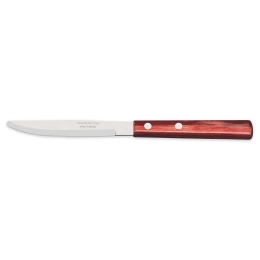Μαχαίρι Φαγητού Polywood TR21101474 10,5/20,3cm Από Ανοξείδωτο Ατσάλι Inox-Brown Tramontina Ανοξείδωτο Ατσάλι