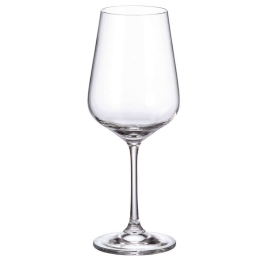 Ποτήρι Κρασιού Κολωνάτο Strix CTB06902045 450ml Κρυστάλλινο Clear Βοημίας Κρύσταλλο