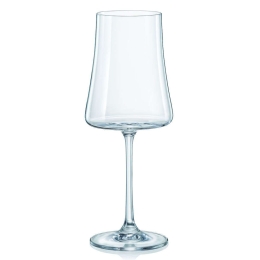 Ποτήρι Κρασιού Κολωνάτο Xtra CLX40862460 460ml Κρυστάλλινο Clear Βοημίας Κρύσταλλο