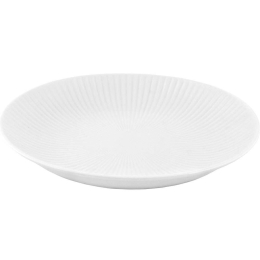 Πιάτο Στρογγυλό Βαθύ Πορσελάνινο PR00200523 23cm White Oriana Ferelli® Πορσελάνη