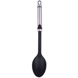 Κουτάλα Ραγού Gizmo BG00003243 33,5cm Inox-Black Bergner Ανοξείδωτο Ατσάλι,Nylon