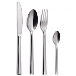 Μαχαιροπίρουνα Alida (Σετ 24Τμχ) CO02515024 Inox Comas 24 τμχ Ανοξείδωτο Ατσάλι