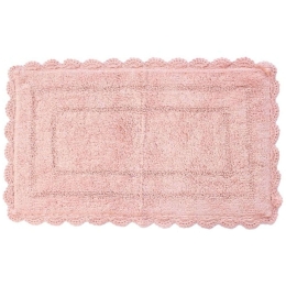 Πατάκι Μπάνιου Dantelle Bois De Rose AX00057904 50x80cm Pink Arvix 50 X 80 100% Βαμβάκι
