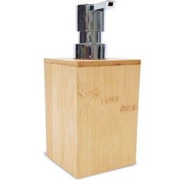 Δοχείο Κρεμοσάπουνου Bamboo AX00002485 Natural Arvix Bamboo