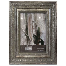 Κορνίζα HH50115003 13x18cm Silver Max Home Πολυρεσίνη