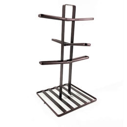 Βάση Για Κούπες XN00005798 20x20x35cm Bronze Max Home Μέταλλο