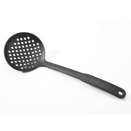 Κουτάλα Τρυπητή OL265900GR Φ11,5x32cm Black Max Home Nylon
