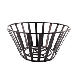 Φρουτιέρα XN00005658 Φ25x10cm Bronze Max Home Μέταλλο