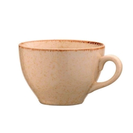 Φλυτζάνι Τσαγιού Με Πιατάκι (Σετ 6Τμχ) KXLM416250 250ml Beige Oriana Ferelli® Πορσελάνη