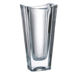 Βάζο Okinawa CTB02000101 30cm Clear Από Κρύσταλλο Βοημίας Κρύσταλλο