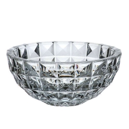 Διακοσμητικό Μπωλ Diamond CTB03100402 28cm Clear Από Κρύσταλλο Βοημίας Κρύσταλλο