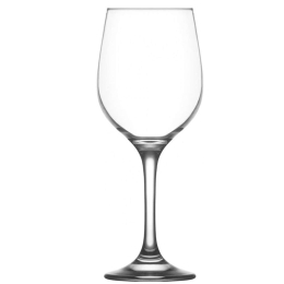 Ποτήρια Κρασιού Κολωνάτα Fame (Σετ 6Τμχ) LVFAM55639F 395ml Clear Lav Γυαλί