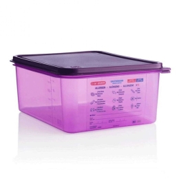 Δοχείο Τροφίμων Αεροστεγές AR00061391 32,5x26,5x15cm 10Lt Purple Araven Πλαστικό