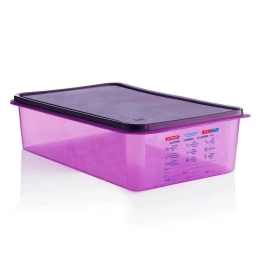 Δοχείο Τροφίμων Αεροστεγές AR00061397 53x32,5x15cm 20,5Lt Purple Araven Πλαστικό
