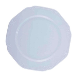 Πιάτο Ρηχό Toscany PRPW070001 Φ27cm White Oriana Ferelli® Πορσελάνη