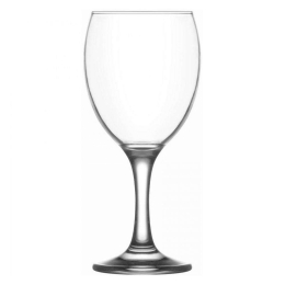 Ποτήρι Κρασιού Κολωνάτο Empire LVEMP56834Z 340ml Clear Lav Γυαλί